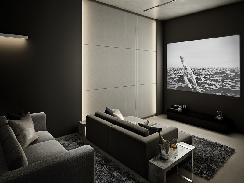 Custom Home Theater Design & Installation in Dubai